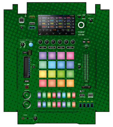 Pioneer DJ DJS 1000 Skin Gradienter Green